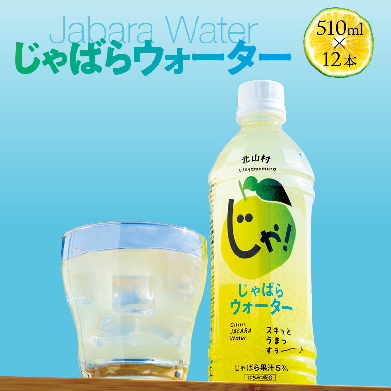 じゃばらウォーター 510ml 12本